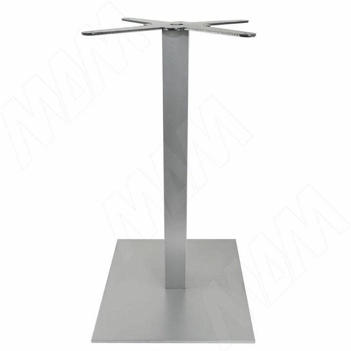 Подстолье 60х60, H730+5мм, хром матовый, 1шт.