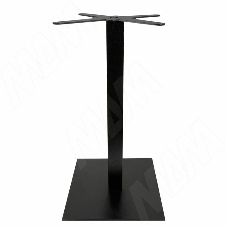 Подстолье 60х60, H730+5мм, черный, 1шт.