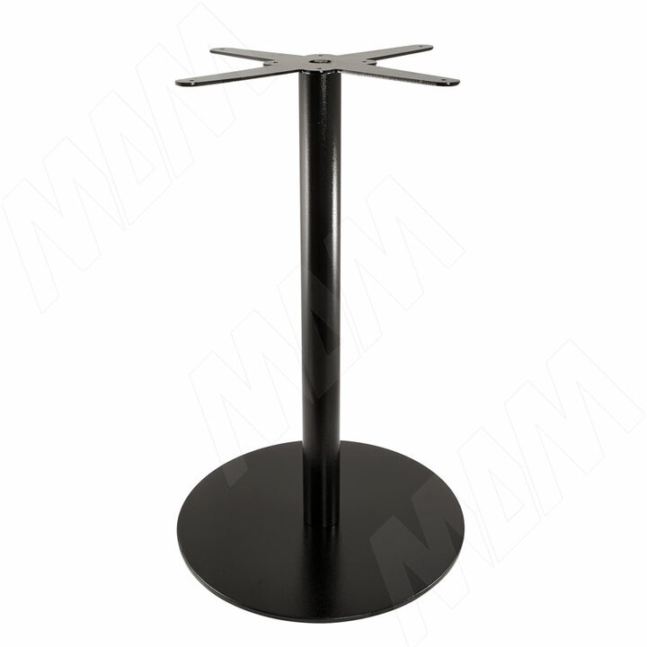 Подстолье D60, H730+5мм, черный, 1шт.