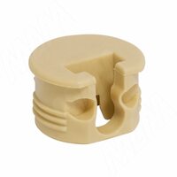 SI03 Полкодержатель для деревянных полок с фиксацией, бежевый