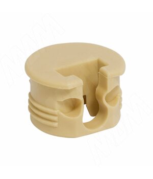 SI03 Полкодержатель для деревянных полок с фиксацией, бежевый