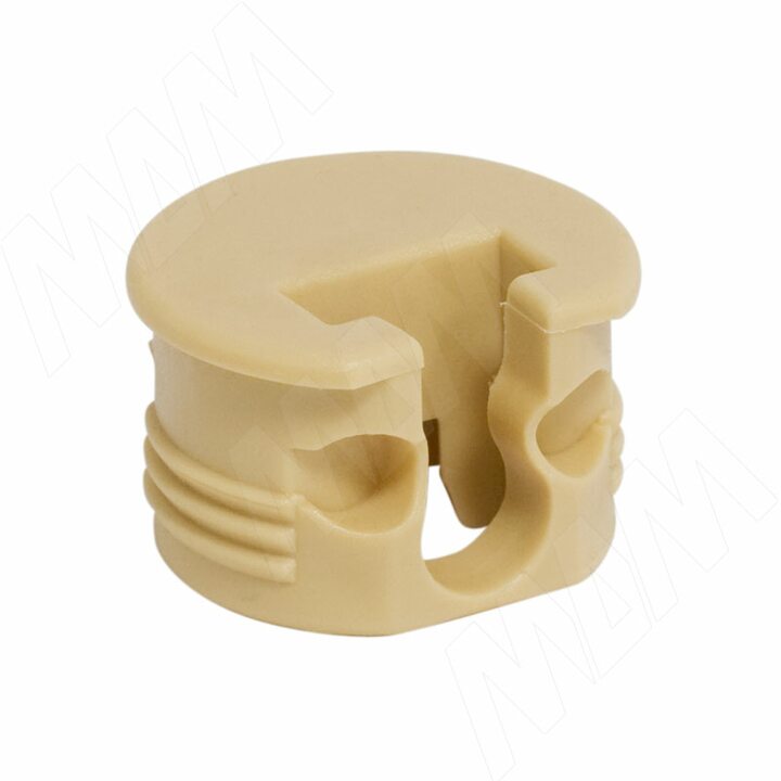 SI03 Полкодержатель для деревянных полок с фиксацией, бежевый