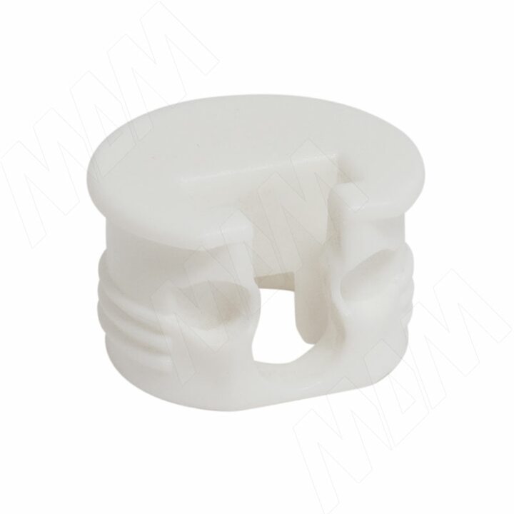 SI03 Полкодержатель для деревянных полок с фиксацией, белый