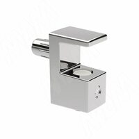 GRACE Полкодержатель для стеклянных полок толщиной 5-6 мм, со штоком 5 мм, хром