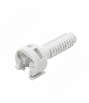 ONE Полкодержатель с заглушкой для деревянных полок от 16 мм с фиксацией