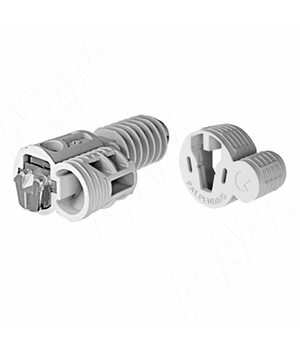 SECRET Скрытый полкодержатель для деревянных полок толщиной от 25 мм с фиксацией