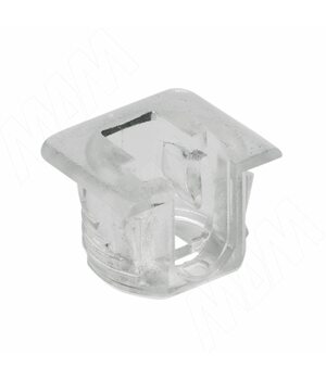 FLIPPER Полкодержатель для деревянных полок с фиксацией, прозрачный