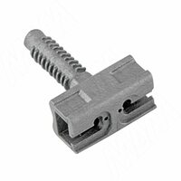 ZERO Скрытый фронтальный полкодержатель для деревянных полок толщиной от 18 мм с фиксацией