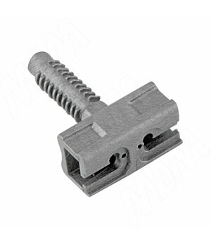 ZERO Скрытый фронтальный полкодержатель для деревянных полок толщиной от 18 мм с фиксацией