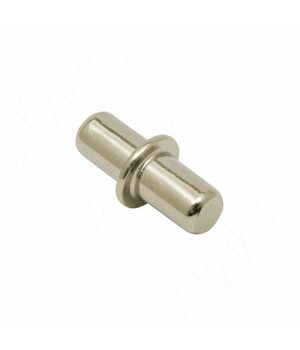 Полкодержатель для деревянных полок, никель