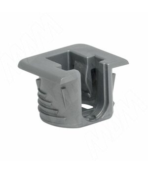 FLIPPER Полкодержатель для деревянных полок с фиксацией, серый