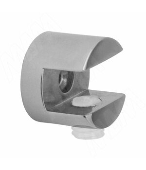 Полкодержатель для стеклянных полок толщиной 8-10 мм, хром