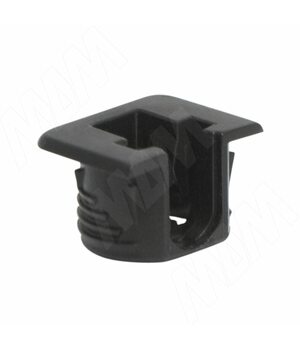 FLIPPER Полкодержатель для деревянных полок с фиксацией, черный