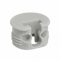 SI03 Полкодержатель для деревянных полок с фиксацией, серый