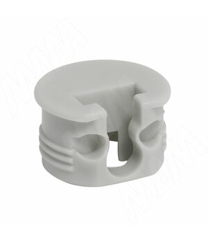 SI03 Полкодержатель для деревянных полок с фиксацией, серый