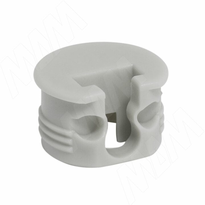 SI03 Полкодержатель для деревянных полок с фиксацией, серый