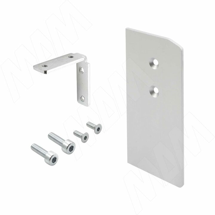 PORTAGLASS LUX Заглушка для верхней направляющей, левая