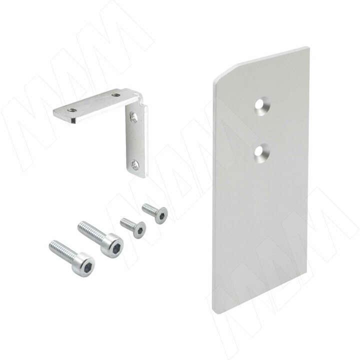 PORTAGLASS LUX Заглушка для верхней направляющей, правая