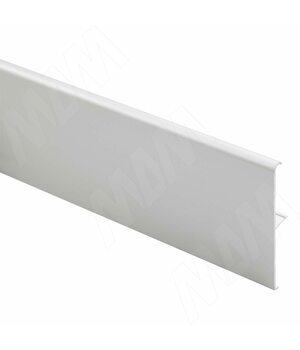 PORTAGLASS LUX Декоративная накладка для верхней направляющей, серебро, L-4000