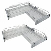 Комплект посудосушителей для углового шкафа 600х600 мм