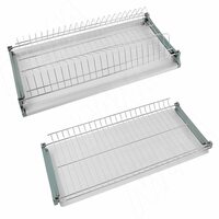 Комплект посудосушителей с 2 поддонами, 600 мм, хром