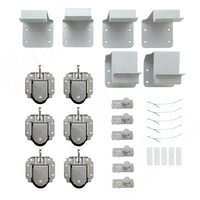 PRIDE комплект роликов и аксессуаров на 3 двери (ролики, стопоры, кронштейны)