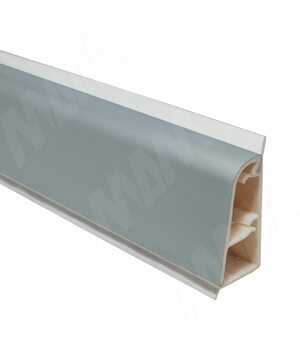 Плинтус пластиковый овальный L=4м, "Alulight"