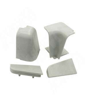 Аксессуары для плинтуса 53.01, 51.500MR (алюм. Alulight)