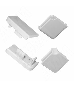 Аксессуары для прямоугольного горизонтального плинтуса