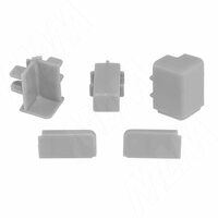 Аксессуары для прямоугольного вертикального плинтуса 62.300, серый