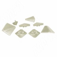 Аксессуары для треугольного плинтуса, бежевый