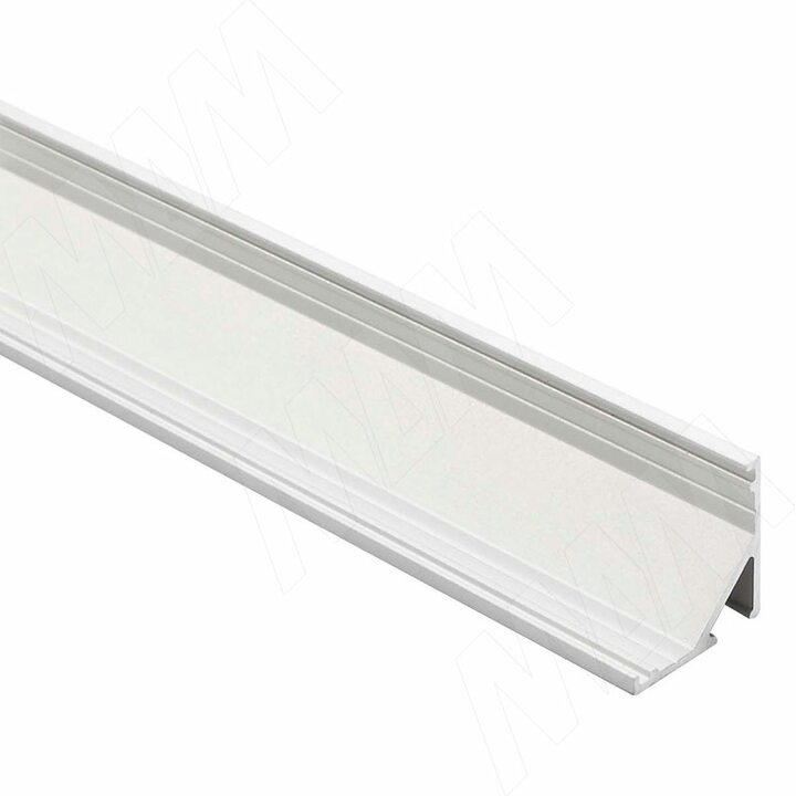 Профиль СМ2, угловой, серебро, 16х16мм, для овального рассеивателя, L-2000