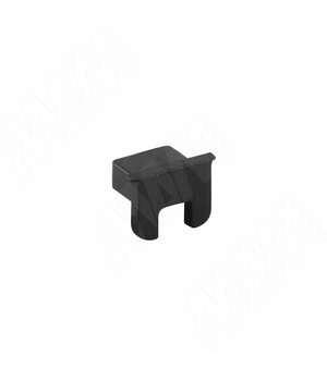 Заглушка торцевая для FW4, без выступа, черная