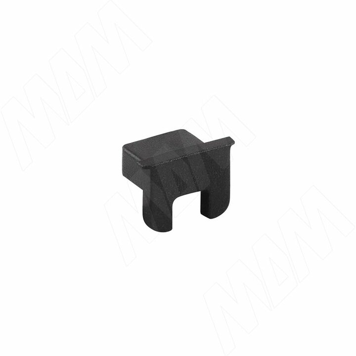 Заглушка торцевая для FW4, без выступа, черная