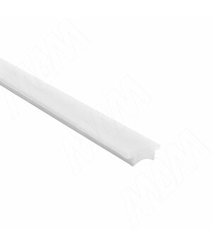 LUMINOR Профиль врезной B137, белый матовый, 18х6мм