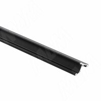 Профиль SM5, накладной, черный, 23х11мм, L-3000