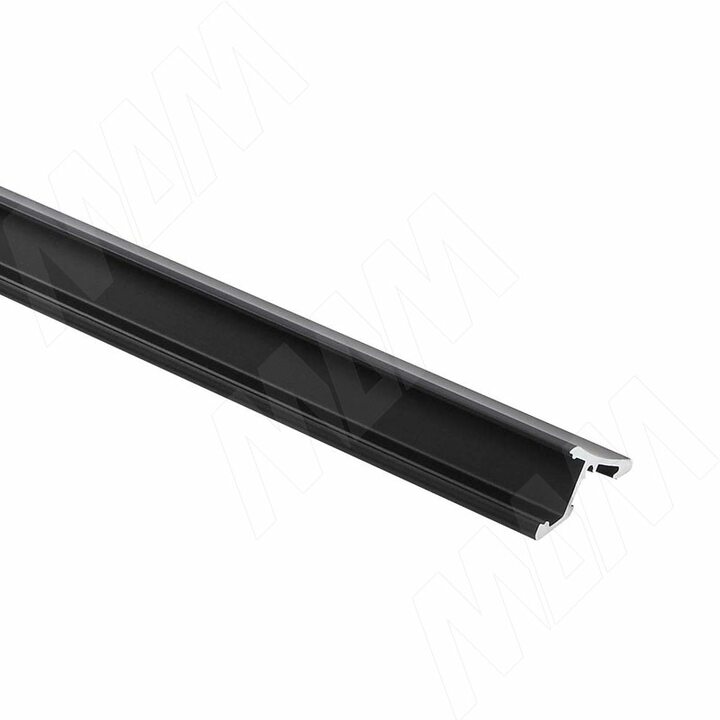 Профиль SM5, накладной, черный, 23х11мм, L-3000