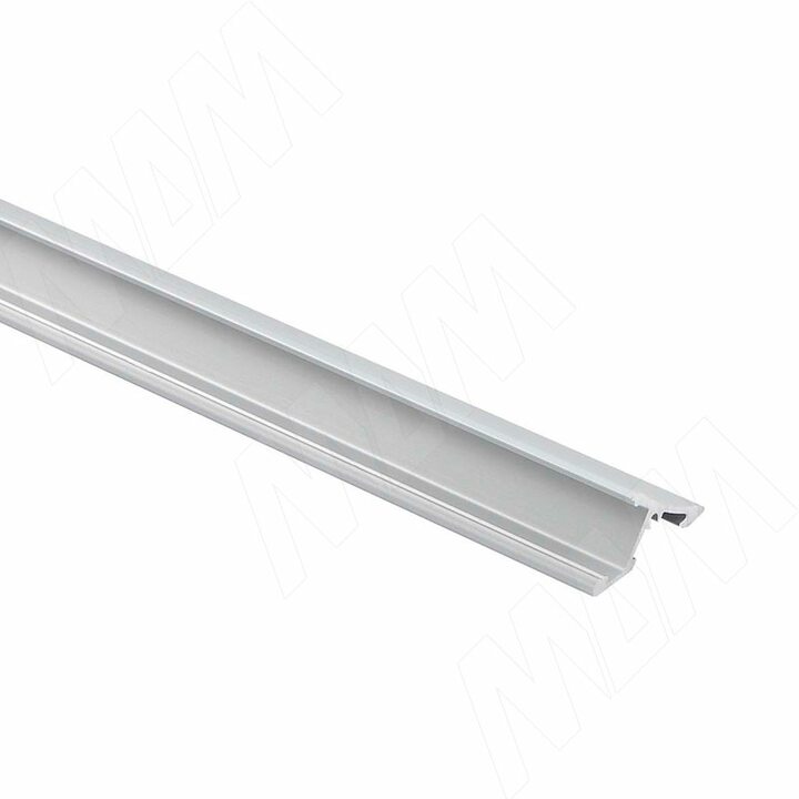 Профиль SM5, накладной, серебро, 23х11мм, L-3000