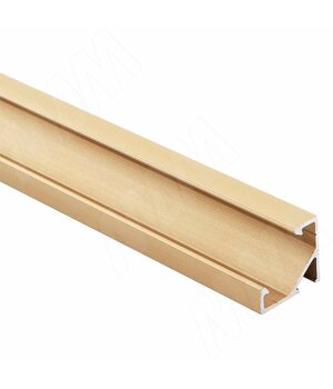 Профиль СМ1, угловой, золото матовое, 16х16мм, L-2000