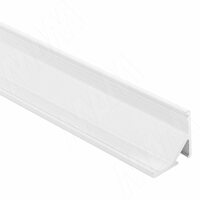 Профиль СМ2, угловой, белый матовый, 16х16мм, для овального рассеивателя, L-3000