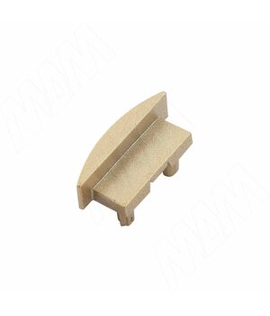 Заглушка торцевая для FM1, золото матовое