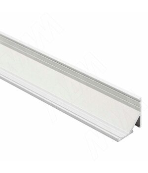 Профиль СМ2, угловой, серебро, 16х16мм, для овального рассеивателя, L-3000