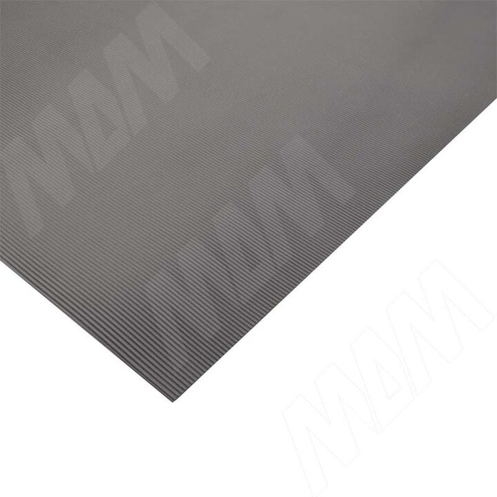 Коврик противоскользящий в ящик 480х1,2 мм, рифл., графит