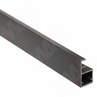 SECRET MAXI Профиль рамочный узкий с интегрированной ручкой, графит, L-3000