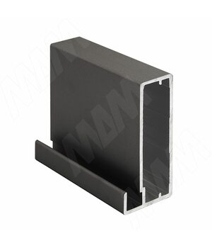 INTEGRO Профиль рамочный широкий, 45х20х8, бронза, L-6000