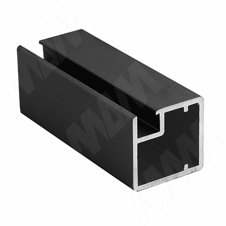 INTEGRO Профиль рамочный узкий, 19х20х19 мм, черный, L-6000