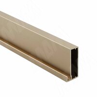 INTEGRO Профиль рамочный широкий, 45х20х8, золото шлифованное, L-6000