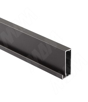 INTEGRO Профиль рамочный широкий, 45х20х8, графит, L-6000