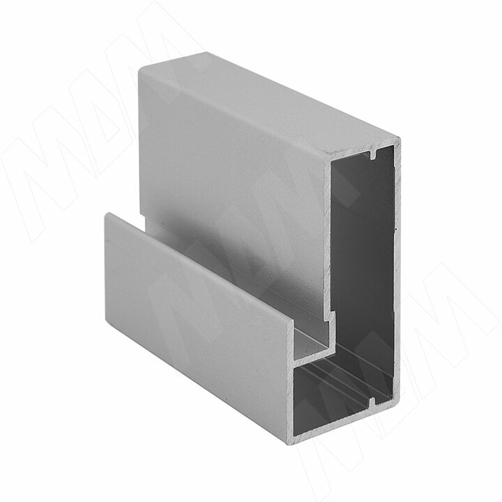 INTEGRO Профиль рамочный широкий, 45х20х20, серебро, L-6000