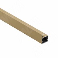 INTEGRO Профиль рамочный узкий, 19х20х8 мм, золото шлифованное, L-6000